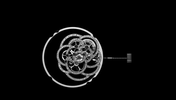 Camellia-shaped skeleton movement